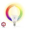Nedis ZBLC10E14 SmartLife Multicolour Lamp | Zigbee 3.0 | E14 | 470 lm | 4.9 W | RGB / Warm tot koel wit | 2200 - 650...