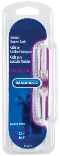 Bandridge BTL2059 Modulaire Handset Kabel 5.0 m