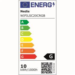 Nedis WIFILSC20CRGB SmartLife LED Strip | Wi-Fi | RGB / Warm tot koel wit | COB | 2.00 m | IP20 | 2700 - 6500 K | 650...