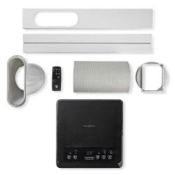 Nedis WIFIACMB3BK9 SmartLife 3-in-1 Airconditioner | Wi-Fi | 9000 BTU | 80 m³ | Ontvochtiging | Android™ / IOS | Ener...
