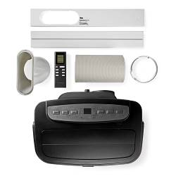 Nedis WIFIACMB1BK12 SmartLife 3-in-1 Airconditioner | Wi-Fi | 12000 BTU | 100 m³ | Ontvochtiging | Android™ / IOS | E...