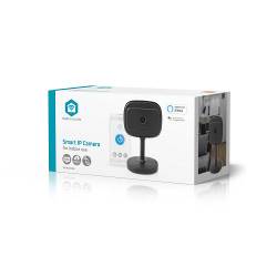 Nedis WIFICI07CBK SmartLife Camera voor Binnen | Wi-Fi | Full HD 1080p | Cloud Opslag (optioneel) / microSD (niet inb...