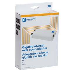 Hirschmann INCA 1G white shop INCA 1G Gigabit internet over coaxadapter | Shopconcept