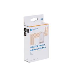 Hirschmann INCA USB shop INCA USB Witte USB adapter | Shopconcept