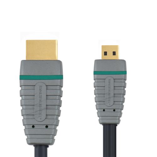 Bandridge BVL1702 Hoge snelheids HDMI kabel met ethernet 2.0 m