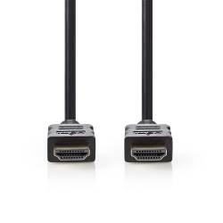 Nedis CVGL34000BK75 High Speed ??HDMI™-Kabel met Ethernet | HDMI™ Connector | HDMI™ Connector | 4K@30Hz | ARC | 10.2 ...