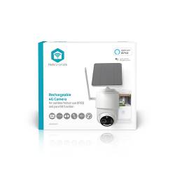 Nedis SIMCBO50WT SmartLife Camera voor Buiten | 4G | Full HD 1080p | Kiep en kantel | IP65 | Cloud Opslag (optioneel)...
