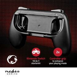 Nedis GNSWKIT110BK Gaming Starter Kit | Geschikt voor: Nintendo Switch (OLED) | 13-in-1