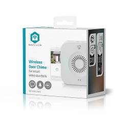 Nedis WIFICDPC20WT SmartLife Gong | Wi-Fi | Accessoire voor: WIFICDP10GY / WIFICDP30WT / WIFICDP40CWT | Batterij Gevo...