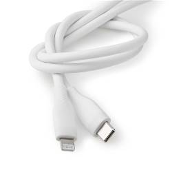 Nedis CCGB39800WT15 Lightning Kabel | USB 2.0 | Apple Lightning 8-Pins | USB-C™ Male | 480 Mbps | Vernikkeld | 1.50 m...