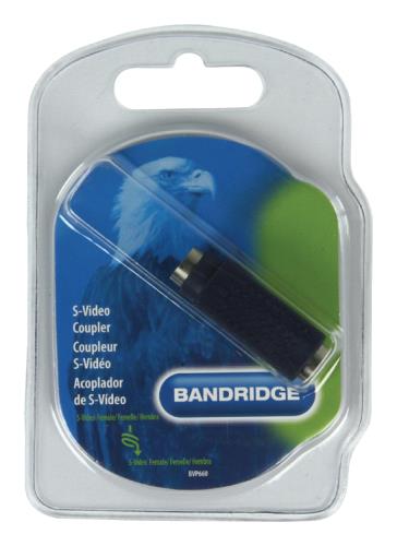 Bandridge BVP660 S-Video Koppelaar