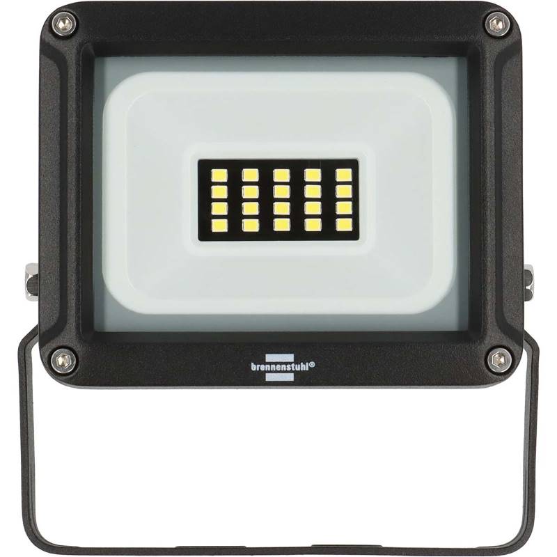 Brennenstuhl 1171250141 LED Spotlight JARO 1060 / LED Light 10W voor buitengebruik (LED Outdoor Floodlight voor wandm...