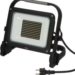 Brennenstuhl 1171250047 Mobiele LED bouwlamp JARO 14060 M / LED werklamp 100W voor buiten (LED schijnwerper met 5m ka...