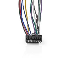 Nedis CAGBISOSO16PVA ISO-Kabel voor Autoradio | Sony | 0.15 m | Rond | PVC | Doos