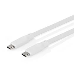Nedis CCGB64800WT15 USB-Kabel | USB 3.2 Gen 1 | USB-C™ Male | USB-C™ Male | 60 W | 4K@60Hz | 5 Gbps | Vernikkeld | 1....