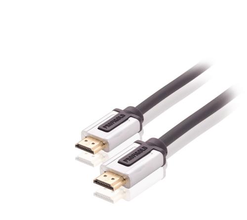 Profigold PROV1205 High Speed HDMI-kabel met ethernet HDMI-aansluiting - HDMI -aansluiting 5,00 m zwart