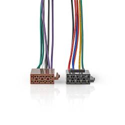 Nedis CAGBISOSTANDVA ISO-Kabel voor Autoradio | ISO-compatibiliteit: Standaard | 0.15 m | Rond | PVC | Doos
