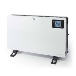 Nedis HTCO50WTW SmartLife Convectorkachel | Wi-Fi | 2000 W | 3 Warmte Standen | LCD | 5 - 37 °C | Instelbare thermost...