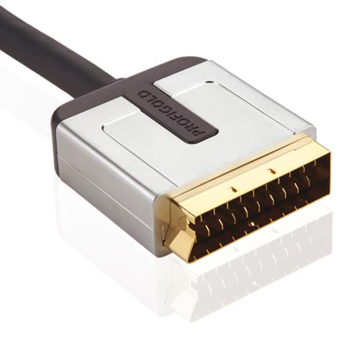 Profigold PROV7102 SCART-kabel male - male 2,00 m zwart