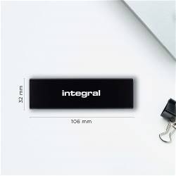 Integral INSSD500GPORT3.2SLIMX 500 GB SlimXpress draagbare SSD