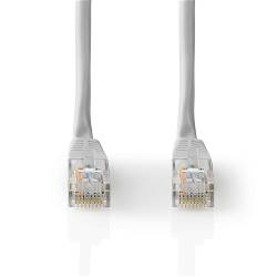 Nedis CCGL85101GY05 CAT5e Netwerkkabel | U/UTP | RJ45 Male | RJ45 Male | 0.50 m | Rond | PVC | Grijs | Label