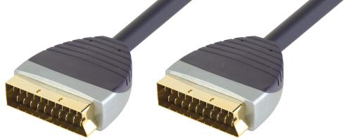 Bandridge SVL7392 Topkwaliteit SCART Audio/Video Kabel 2.0 m