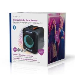 Nedis SPPT2450BK Bluetooth® Party Speaker | Maximale batterijduur: 5 uur | 150 W | Handgreep | Feestverlichting | Kop...