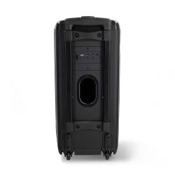 Nedis SPPT2480BK Bluetooth® Party Speaker | Maximale batterijduur: 5 uur | 240 W | Handgreep | Feestverlichting | Equ...