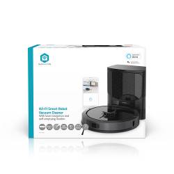 Nedis WIFIVCL002CBK SmartLife Robotstofzuiger | Laser navigatie | Wi-Fi | Capaciteit opvangreservoir: 0.6 l | Automat...