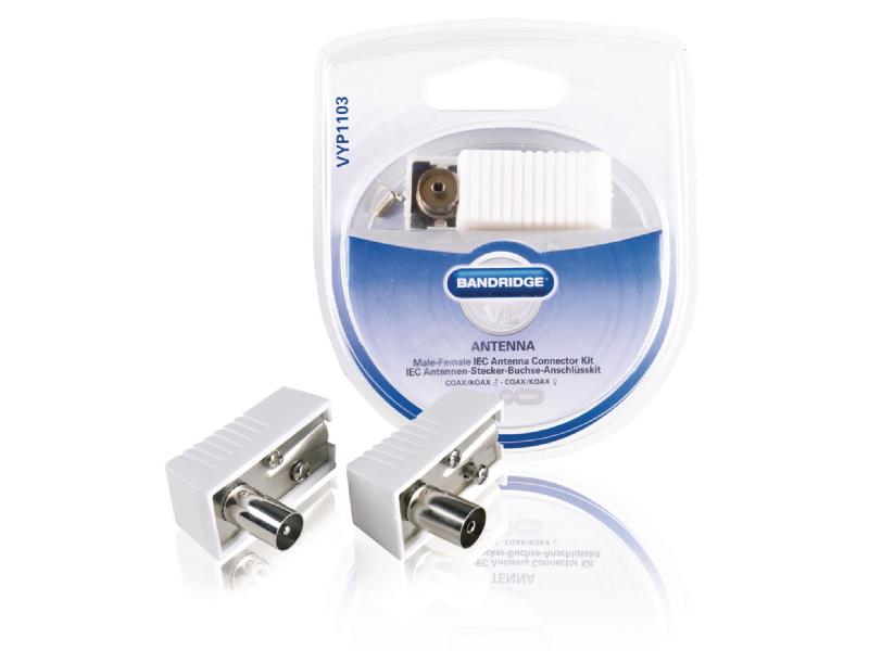 Bandridge VYP1103 IEC-coaxconnectors plug/contraplug