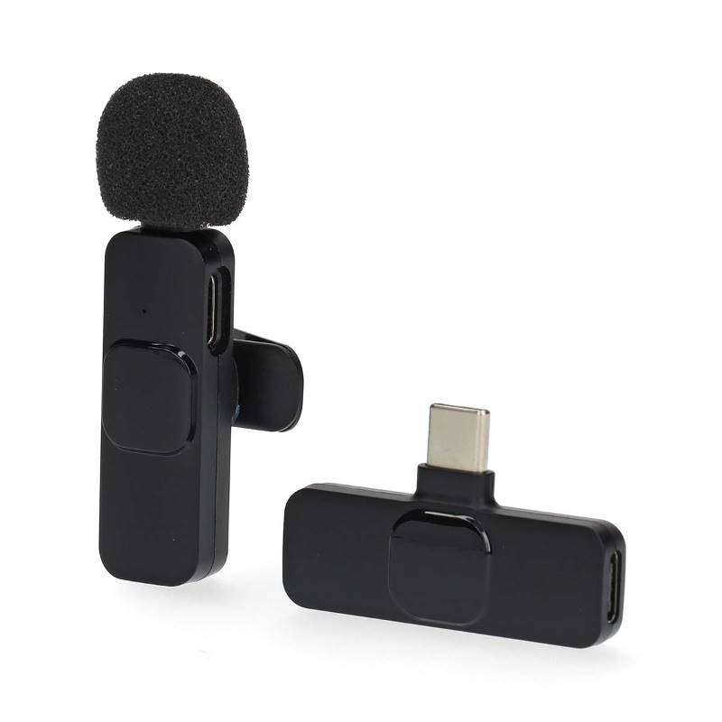 Nedis MICW110BK Microfoon | Gebruikt voor: Notebook / Smartphone / Tablet | Draadloos / USB Type-C™ | USB-C™ Female |...
