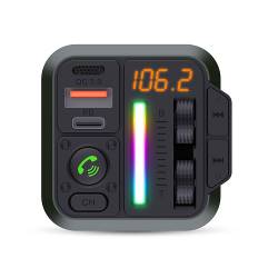 Nedis CATR2024BK FM-Audiotransmitter voor Auto | Gefixeerd | Handsfree bellen | 1 " | Amber-Scherm | Bluetooth® | PD ...