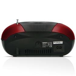 Lenco SCD-37 USB RED SCD-37 USB Rood Draagbare FM-radio CD- en USB-speler Rood