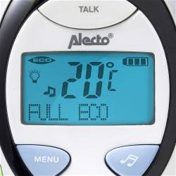 Alecto DBX-88 ECO DBX-88 ECO Full Eco DECT babyfoon met display wit/blauw