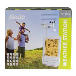 Alecto WS-4800 WS-4800 Professioneel weerstation met draadloze sensor wit