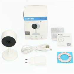 Alecto SMART-CAM10 SMART-CAM10 Smart Wi-Fi camera IP-camera geschikt voor domotica