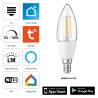 Alecto SMARTLIGHT130 SMARTLIGHT130 Slimme filament LED-lamp met Wi-Fi