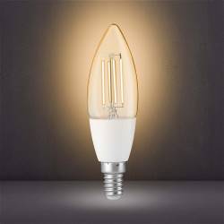 Alecto SMARTLIGHT130 SMARTLIGHT130 Slimme filament LED-lamp met Wi-Fi