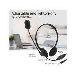 Act The ac9330 headset is ideal voor handsfree communication. the headset has soft on-ear pads an...