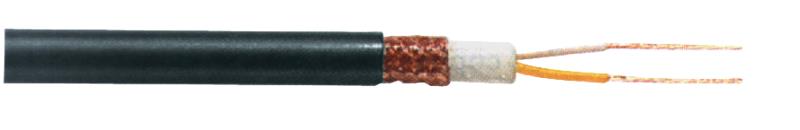 Tasker C255 LIYCY kabel 2 x 0,22 mm² op rol 100 m zwart
