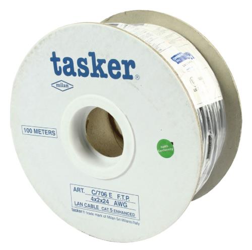 Tasker C706   FTP CAT 5e kabel getwiste paren op rol van 100 m