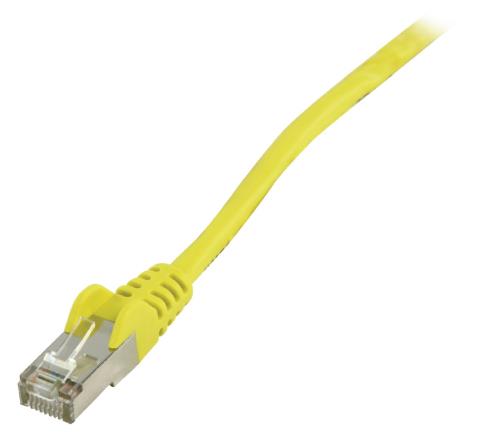 Valueline VLCP85110Y5.00 FTP CAT 5e netwerkkabel 5,00 m geel