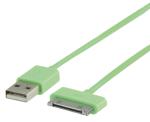 Valueline VLMP39100G2.00 USB sync & charge-kabel 30-pins dock mannelijk - USB A mannelijk 2,00 m groen