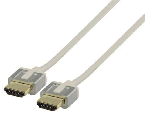 Profigold PROM1211 High Speed HDMI-kabel met Ethernet HDMI-connector - HDMI-connector 1,00 m wit