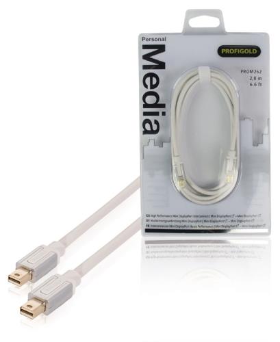 Profigold PROM262 Mini DisplayPort-kabel male - male 2,00 m wit