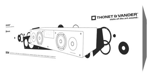 Thonet & Vander HK096-03551 Grund Bluetooth soundbar 80W