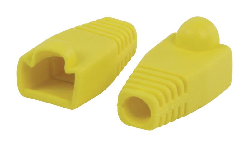 Valueline VLCP89900Y RJ45 knikbescherming geel 10 stuks