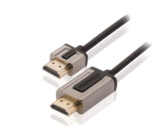 Profigold PROL1213 High Speed HDMI-kabel met Ethernet HDMI-connector - HDMI-connector 3,00 m zwart