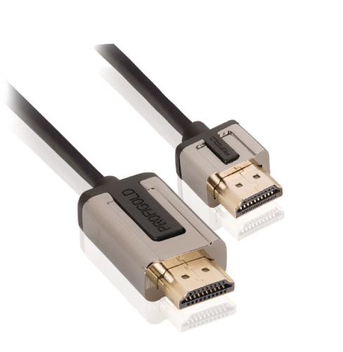Profigold PROL1213 High Speed HDMI-kabel met Ethernet HDMI-connector - HDMI-connector 3,00 m zwart