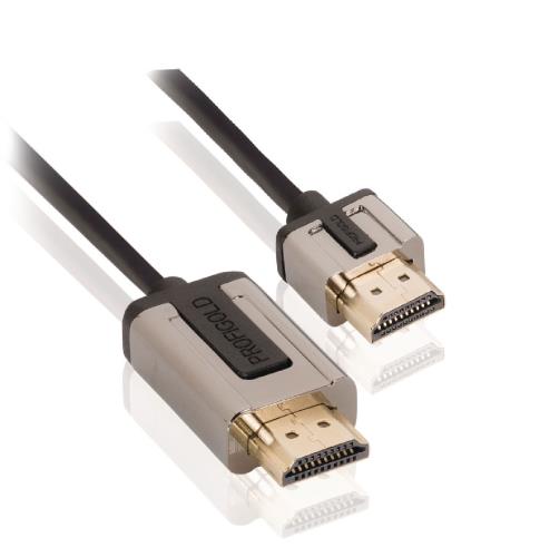 Profigold PROL1215 High Speed HDMI-kabel met Ethernet HDMI-connector - HDMI-connector 5,00 m zwart